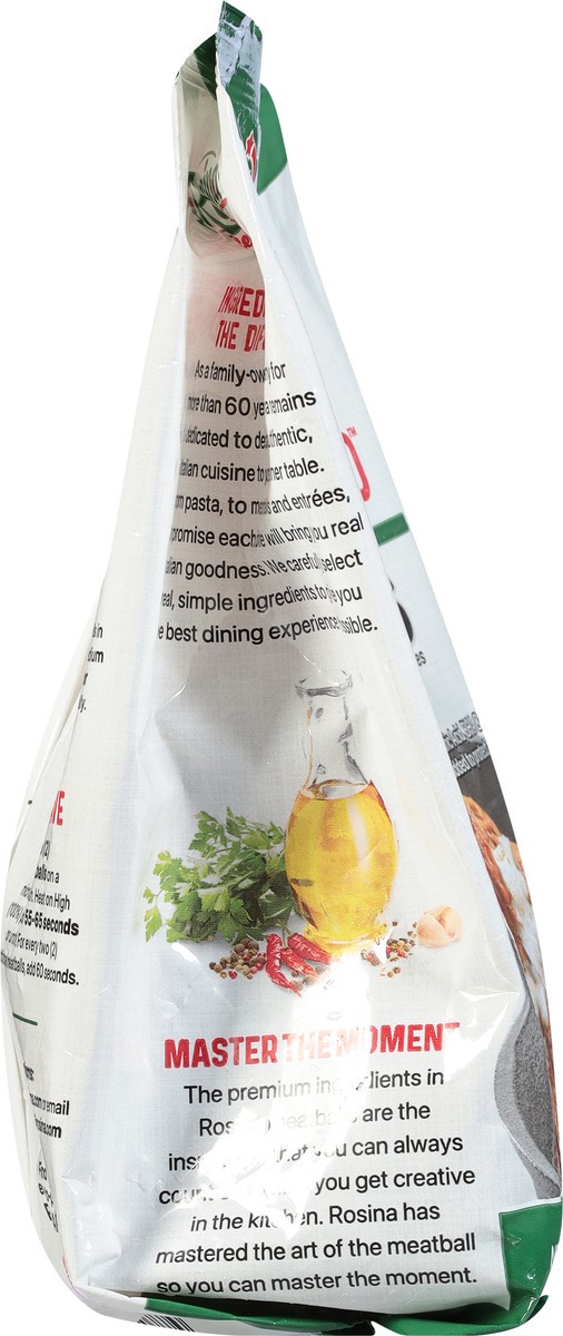 slide 11 of 13, Rosina Grande Italiano Meatballs Dinner Sized 21 oz, 21 oz