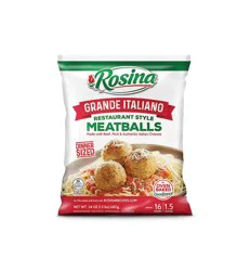 Rosina Grande Italiano Meatballs Dinner Sized 21 oz