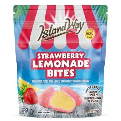 Island Way Sorbet Island Way Strawberry Lemonade Bites - 8oz