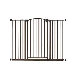 Regalo Extra Tall and Extra Wide Decor Baby Gate - 58" - Bronze