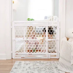 Regalo Plastic Baby Gate - 44" - White