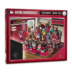 MLB Arizona Diamondbacks Purebred Fan 'A Real Nailbiter' Puzzle - 500pc