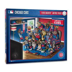 MLB Chicago Cubs Purebred Fan 'A Real Nailbiter' Puzzle - 500pc
