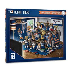 MLB Detroit Tigers Purebred Fan 'A Real Nailbiter' Puzzle - 500pc