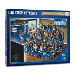 MLB Kansas City Royals Purebred Fan 'A Real Nailbiter' Puzzle - 500pc