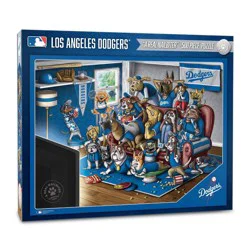 MLB Los Angeles Dodgers Purebred Fan 'A Real Nailbiter' Puzzle - 500pc