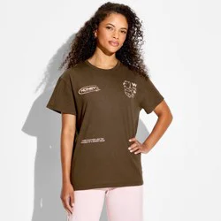 Women's Winnie the Pooh Short Sleeve Graphic T-Shirt - Brown M