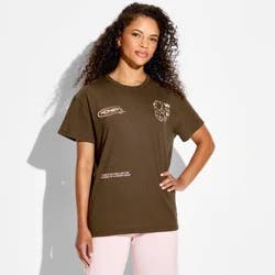Women's Winnie the Pooh Short Sleeve Graphic T-Shirt - Brown M