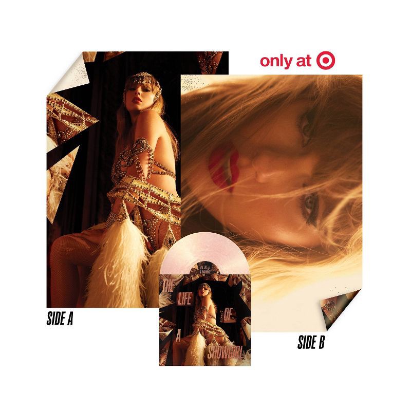 slide 4 of 5, Universal Music Group Taylor Swift - The Life of a Showgirl: The Crowd is Your King Edition (Summertime Spritz Pink Shimmer Vinyl, Target Exclusive), 1 ct