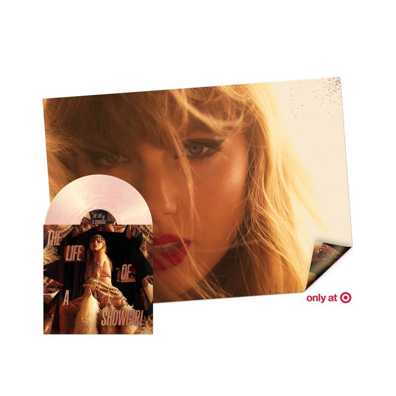 slide 1 of 5, Universal Music Group Taylor Swift - The Life of a Showgirl: The Crowd is Your King Edition (Summertime Spritz Pink Shimmer Vinyl, Target Exclusive), 1 ct