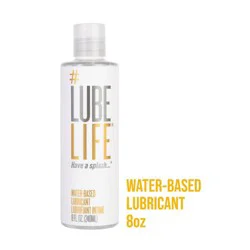 Lube Life Water Based Personal Lube - 8 fl oz