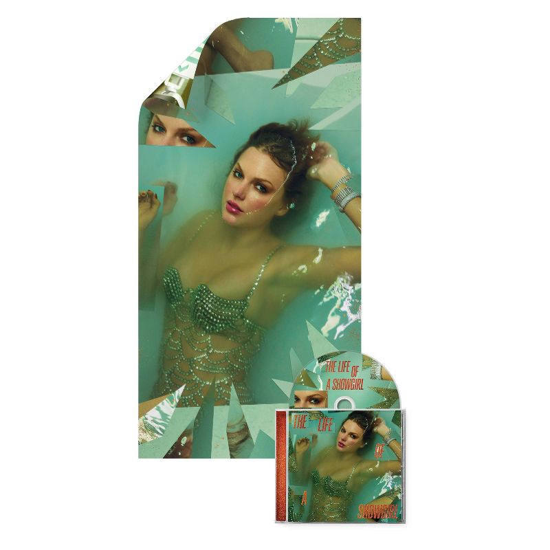slide 1 of 1, Universal Music Group Taylor Swift - The Life of a Showgirl: Sweat And Vanilla Perfume Album Edition CD With Poster, 1 ct