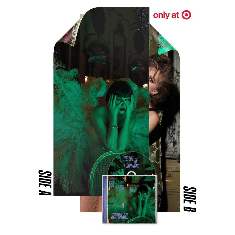 slide 1 of 1, Universal Music Group Taylor Swift - The Life of a Showgirl: It's Rapturous Album Edition CD with Poster (Target Exclusive), 1 ct