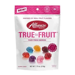 World's Best, Albanese True to Fruit Farm Fresh Berry Candies - 7.75oz