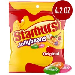 Starburst Original Jellybean Peg Pack Candies - 4.2oz