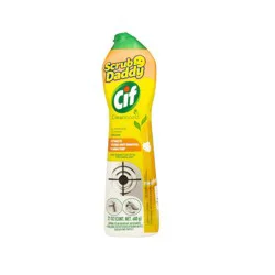 Scrub Daddy Cif All-Purpose Cleaners - Lemon - 21oz: Cleaners and Disinfectants, 21oz, Cream Form, For Ovens and Stoves