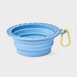 13 fl oz Collapsible Dog Bowl - Boots & Barkley™