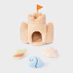 Sand Castle Burrow Plush Dog Toy - Boots & Barkley™
