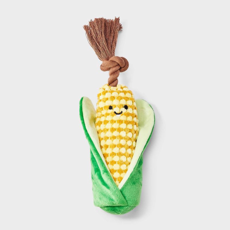 slide 1 of 2, Corn Dog Toy - Boots & Barkley™, 1 ct