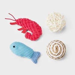 Shrimp Ball Cat Toy - Boots & Barkley™