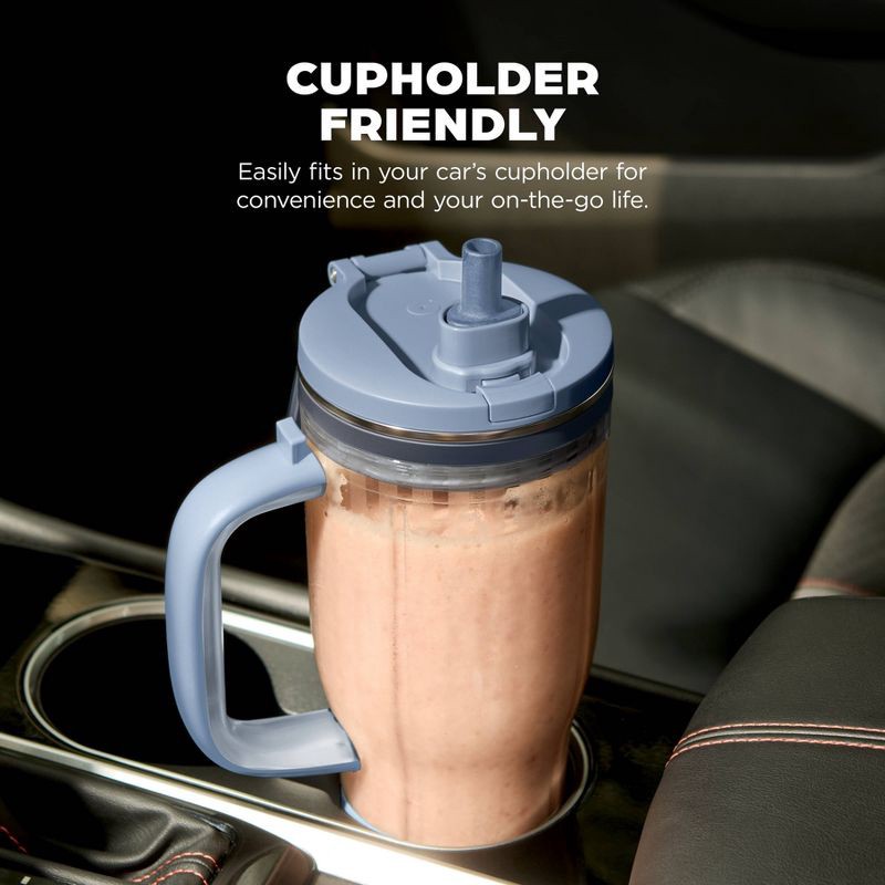 slide 11 of 11, Ninja Blendboss 26oz Tumbler Blender CyberSpace, 26 oz