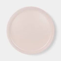 10.75" Polypro Translucent Plastic Dinner Plate Pink - Room Essentials™