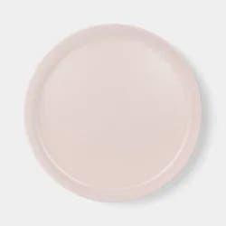 10.75" Polypro Translucent Plastic Dinner Plate Pink - Room Essentials™