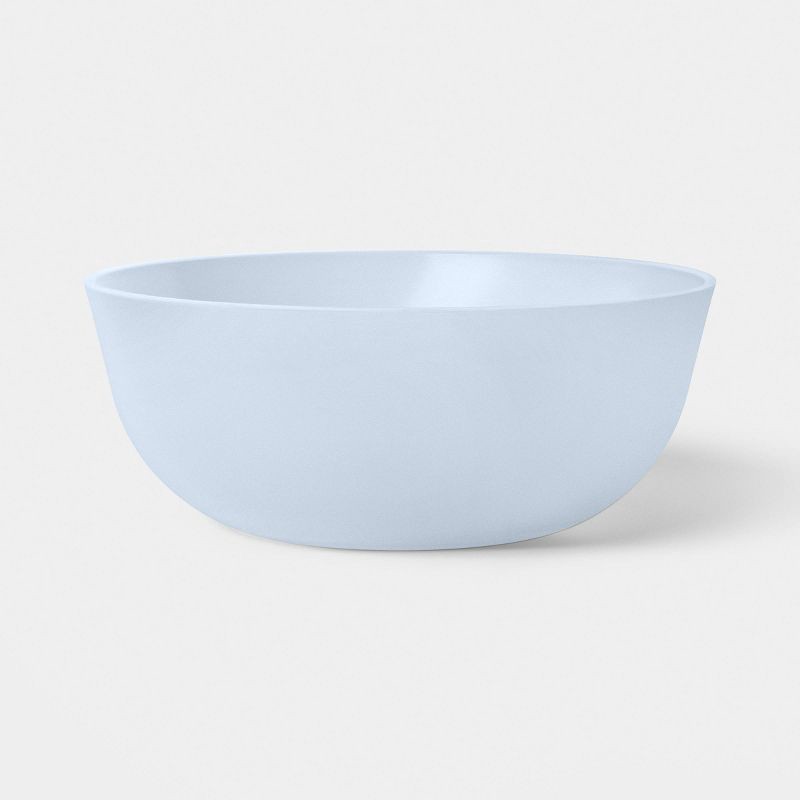 slide 1 of 3, 2.99 fl oz Polypro Translucent Plastic Cereal Bowl Blue - Room Essentials™, 2.99 fl oz