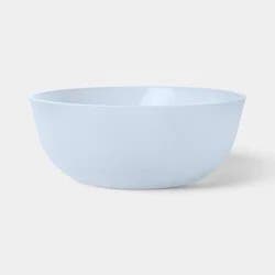 2.99 fl oz Polypro Translucent Plastic Cereal Bowl Blue - Room Essentials™