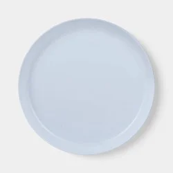 10.75" Polypro Translucent Plastic Dinner Plate Blue - Room Essentials™