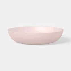 3.22 fl oz Polypro Translucent Plastic Dinner Bowl Pink - Room Essentials™
