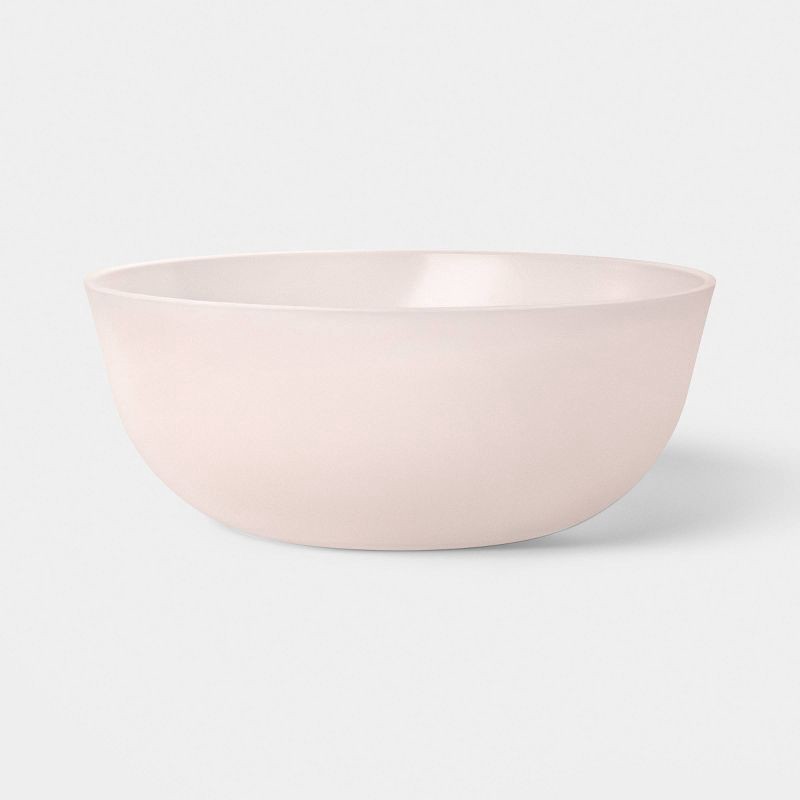 slide 1 of 3, 2.99 fl oz Polypro Translucent Plastic Cereal Bowl Pink - Room Essentials™, 2.99 fl oz
