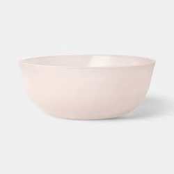 2.99 fl oz Polypro Translucent Plastic Cereal Bowl Pink - Room Essentials™