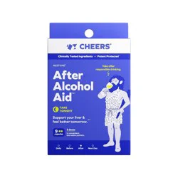 Cheers Health Restore After Alcohol Aid Capsules - 9ct