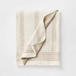 Threshold designed w/Studio McGee Double Gauze Stripe Throw Blanket - Threshold™ designed w/Studio McGee