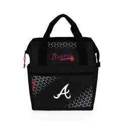MLB Atlanta Braves Insulated Cooler Backpack - Black