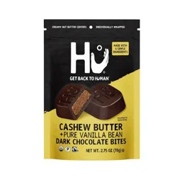 Hu Kitchen Cashew Butter + Pure Vanilla Bean Dark Chocolate Bites - 2.75oz