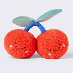 Plush Stuffed Animal Baby Learning Toy - Cherries - Cloud Island™