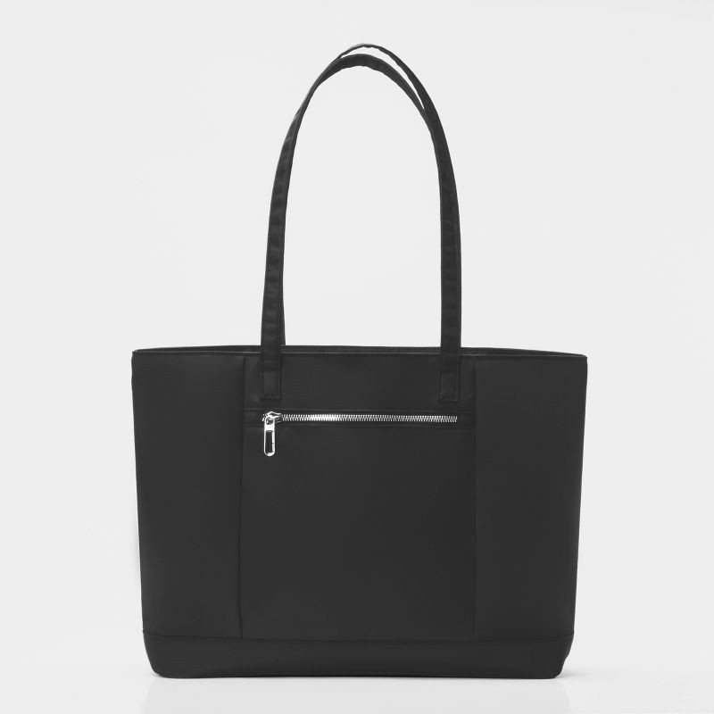 slide 1 of 9, Sharper Image Studio Tote Fits 16" Laptop - Black, 1 ct