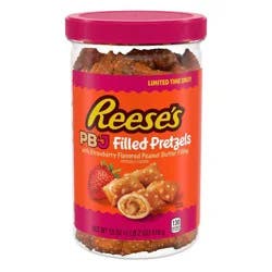 Reese's Peanut Butter and Jelly Filled Pretzels - 18oz