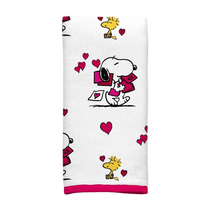 slide 3 of 3, 2pk Peanuts Valentine's Day Kitchen Towel Set, 2 ct