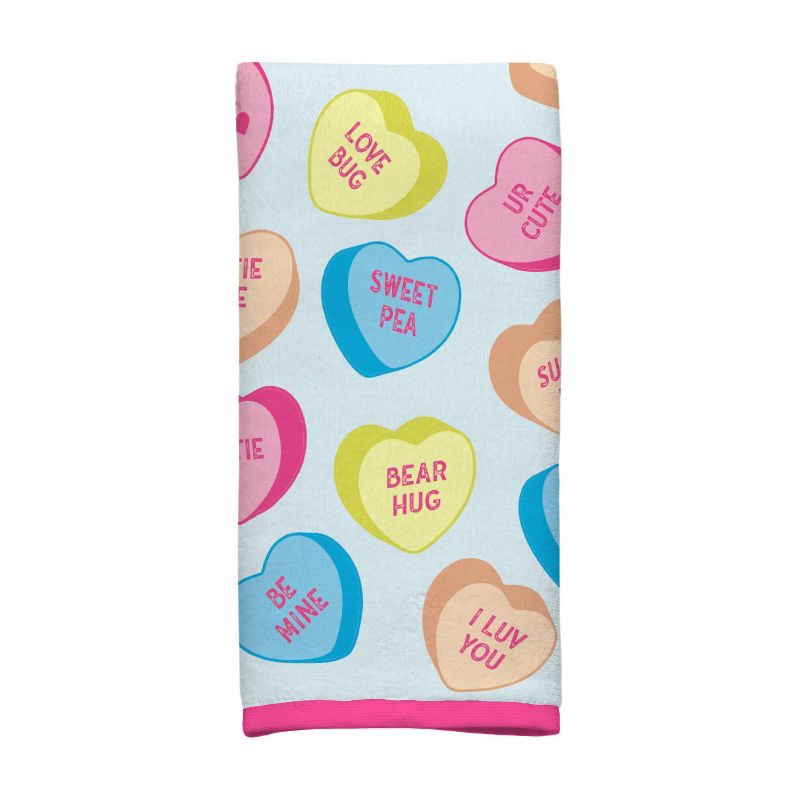 slide 3 of 3, 2pk Sweethearts Valentine's Day Kitchen Towel Set, 2 ct