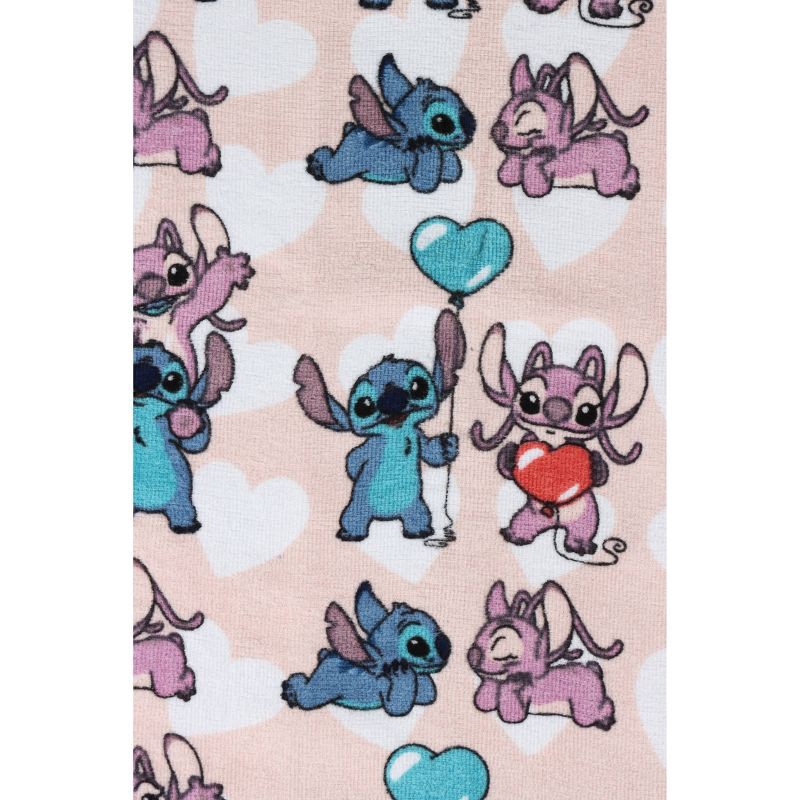 slide 2 of 3, 2pk Lilo & Stitch Valentine's Day Kitchen Towel Set, 2 ct