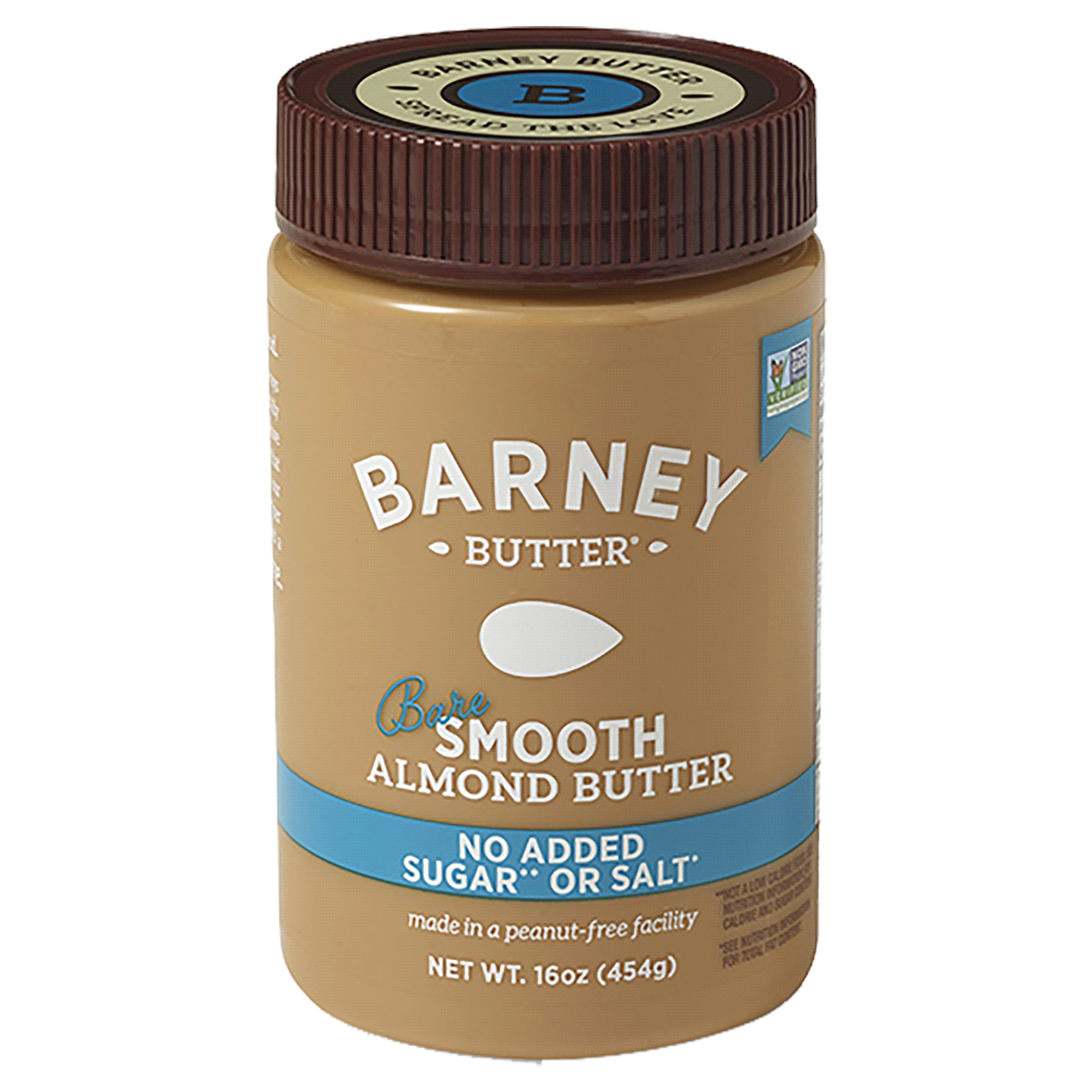 slide 1 of 2, Barney Butter Bare Smooth Almond Butter 16 oz, 16 oz