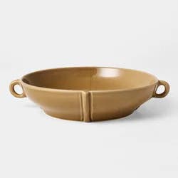 Threshold designed w/Studio McGee 12.625" Ceramic Loopy Bowl Gold - Threshold™ designed with Studio McGee