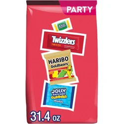 Haribo, Jolly Rancher And Twizzlers Assorted Fruit Flavored Candy - 31.4oz