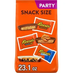 Reese's Assorted Flavored Snack Size Peanut Butter Cups Candy - 23.1oz