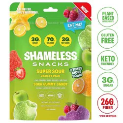 Shameless Snacks Super Sour Variety Pack Candies - 5.5oz
