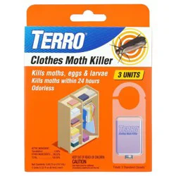 Terro 3pk Clothes Moth Killer Pest Barriers