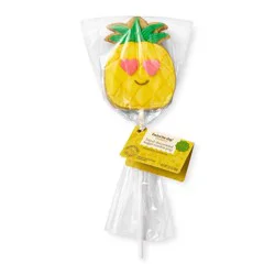 Hand-Decorated Sugar Cookie Pop Pineapple Watermelon Shark - 2.8oz - Favorite Day™